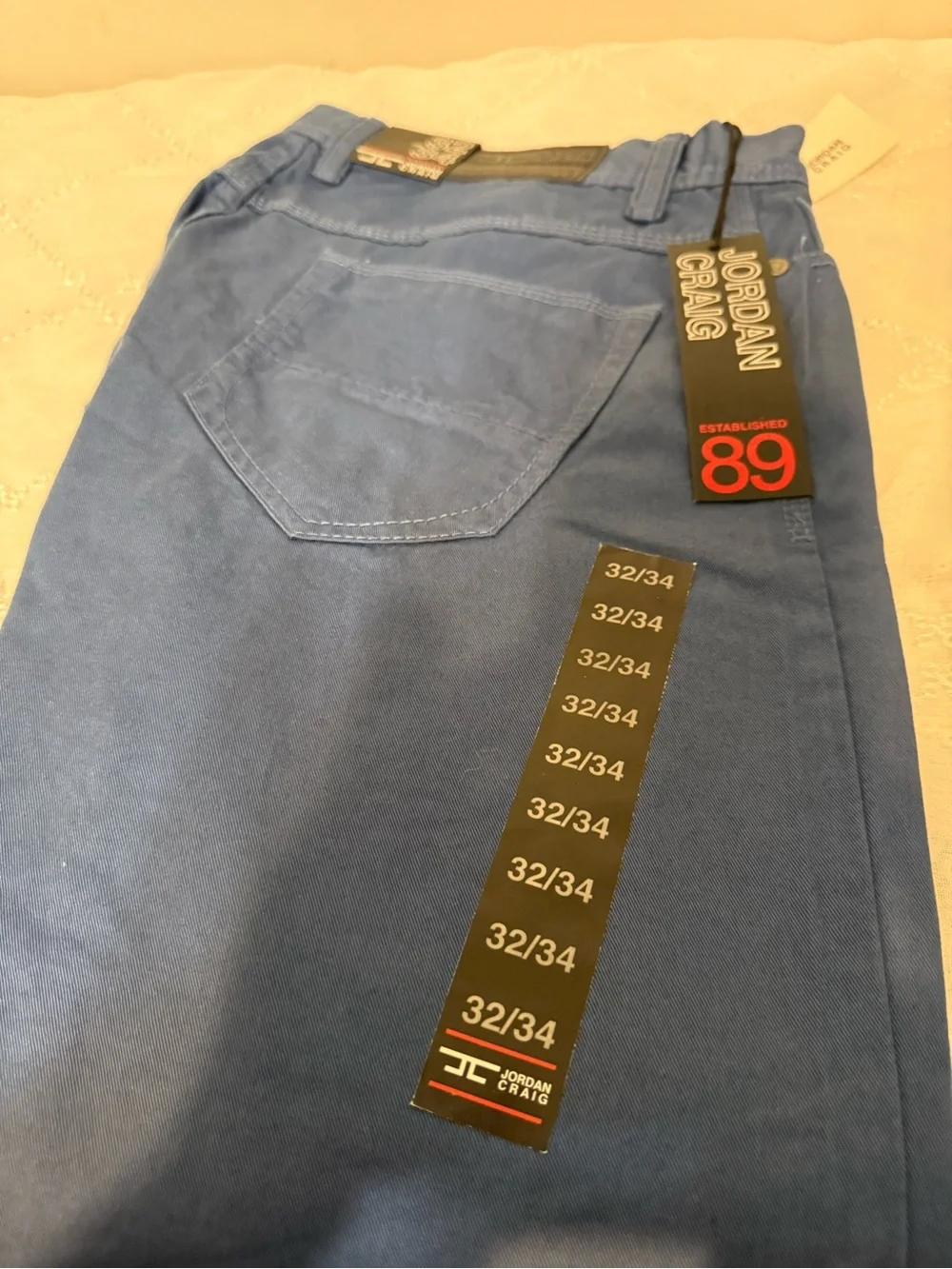 Jordan Craig Men's Navy Bootcut Jeans
